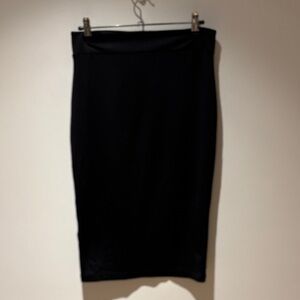 BCBGeneration Elegant Black Pencil Skirt